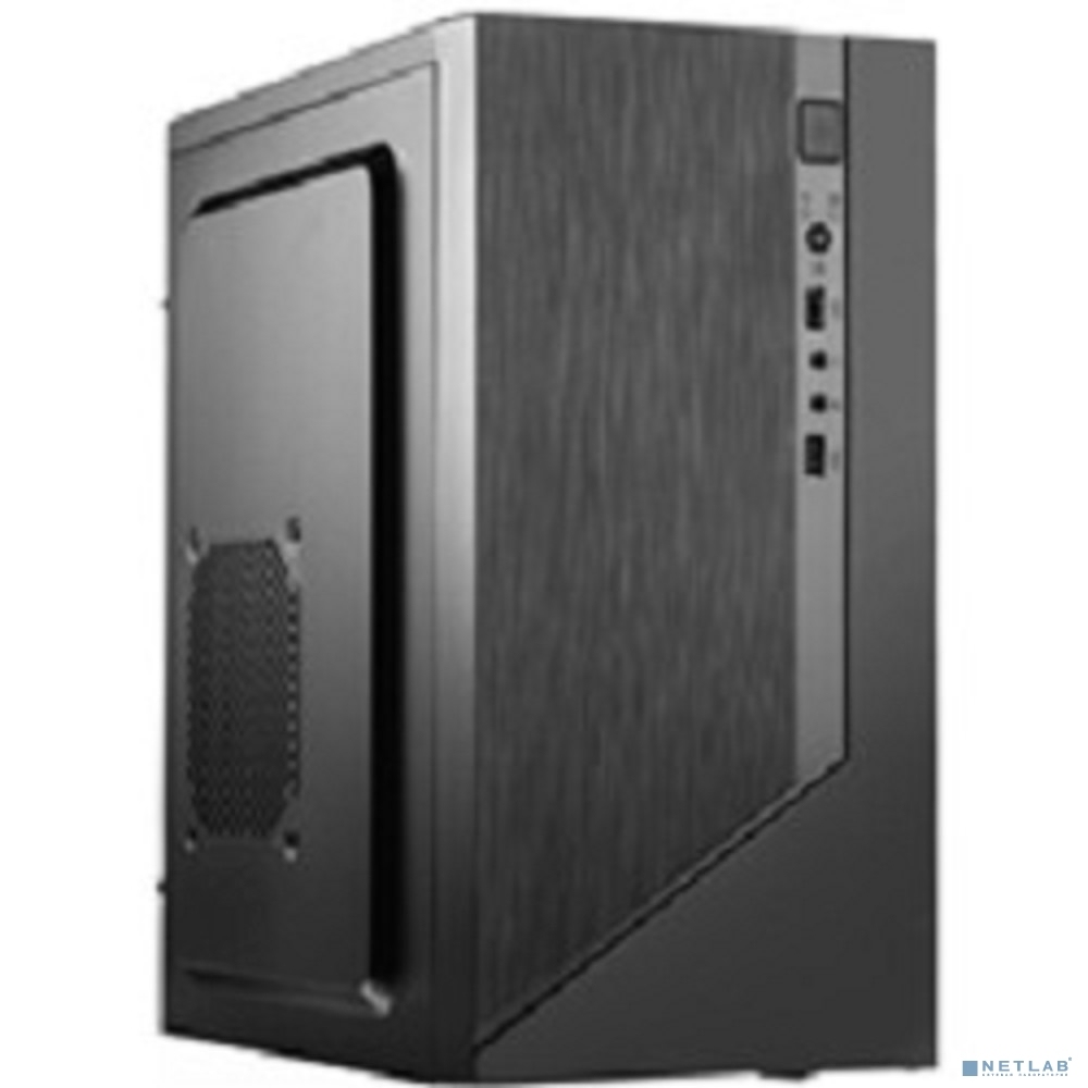 Корпус Foxline FZ-015-SX450R <MiniTower, mATX, 450Вт, 2xUSB2.0, Audio> (черный)