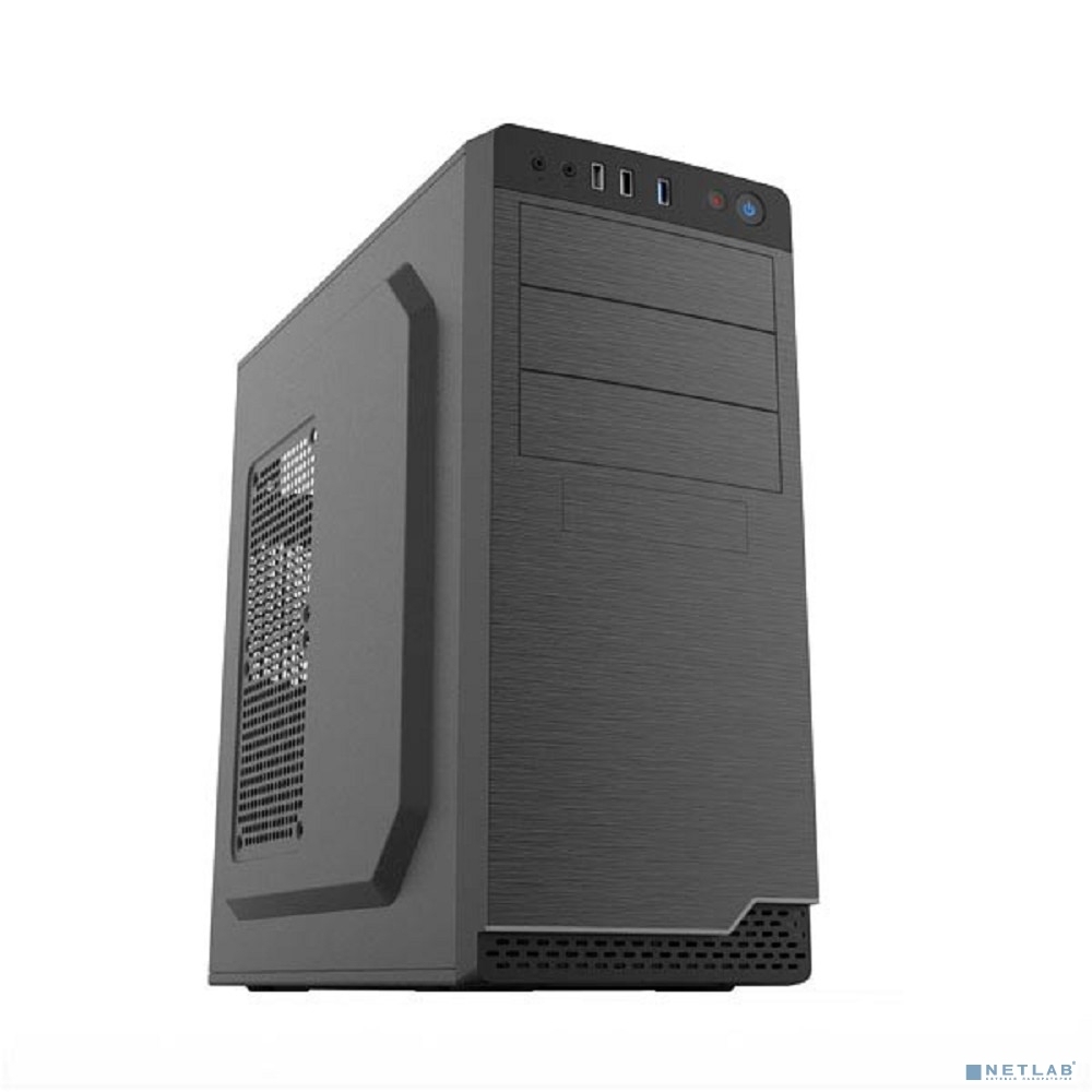 Корпус Foxline FL-816-FZ450R-U31 <ATX, 450Вт, 2xUSB2.0, 1xUSB3.0, 3x5.25, 1x3.5, Audio> (черный)