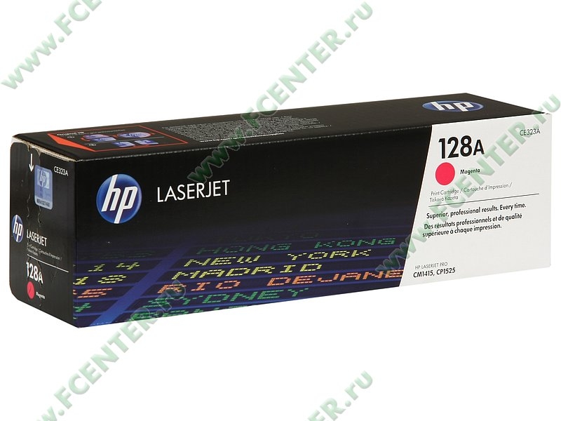 Картридж HP CE323A (красный) для LJ-CM1415/CP1525