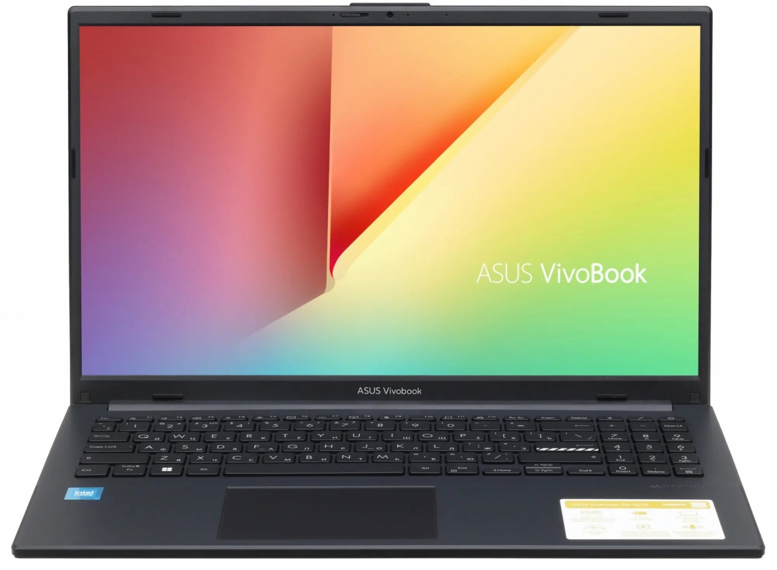 Ноутбук ASUS E1504GA-BQ242 <N200, 8G, 256G SSD, WiFi, BT, 15.6", noOS> (черный)