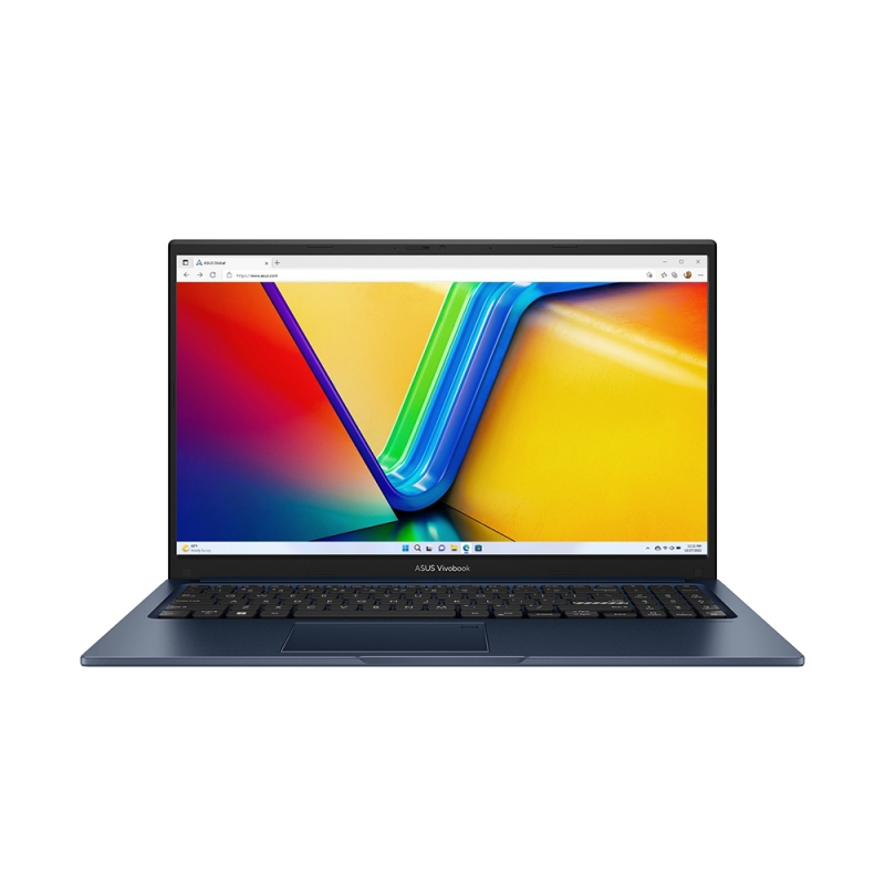 Ноутбук ASUS X1504ZA-BQ067 <i3-1215U, 8G, 256G SSD, IPS, WiFi, BT, 15.6", noOS> (синий)