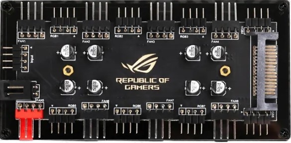 Разветвитель RGB + PWM 1 на 8 (4pin)