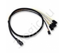 Кабель ACD-SFF8643-SATASB-10M, INT SFF8643-to-4*SATA+SB ( HDmSAS -to- 4*SATA+SideBand internal cable