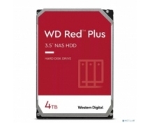 Жесткий диск  4Tb WD Red Plus (WD40EFPX) <SATA3, 5400, 256Mb>