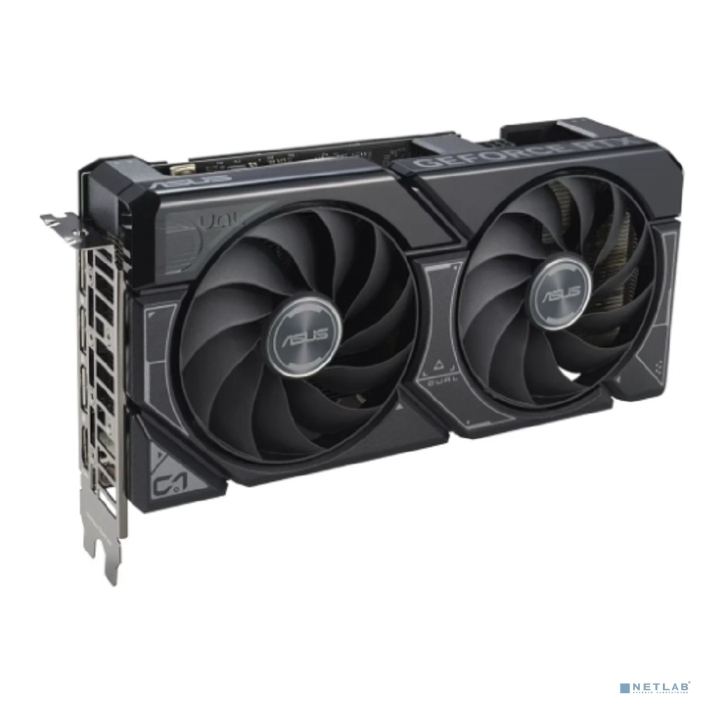 Видеокарта  8GB Asus DUAL-RTX4060TI-O8G-EVO <RTX4060Ti, GDDR6, 128b, HDMI, 3xDP, RTL>