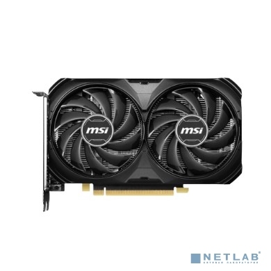 Видеокарта  8GB MSI RTX 4060 Ti VENTUS 2X BLACK 8G <GDDR6, 128b, HDMI, 3xDP, RTL>