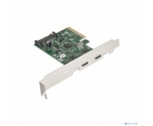 Контроллер PCI-Ex4 USB 3.1 (2xType-C) ExeGate EXE-313 (OEM)