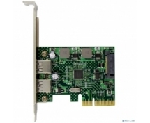 Контроллер PCI-Ex4 USB 3.2 (2xType-A) Orient AM-U3142PE-2A