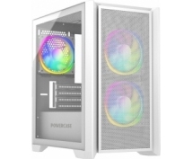 Корпус Powercase Alisio Micro Z3W ARGB <mATX без БП> (белый)