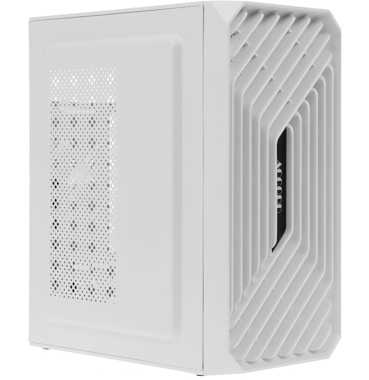 Корпус Accord ACC-265W <mATX без БП 2xUSB2.0 1xUSB3.0 1xType-C Audio> (белый)#