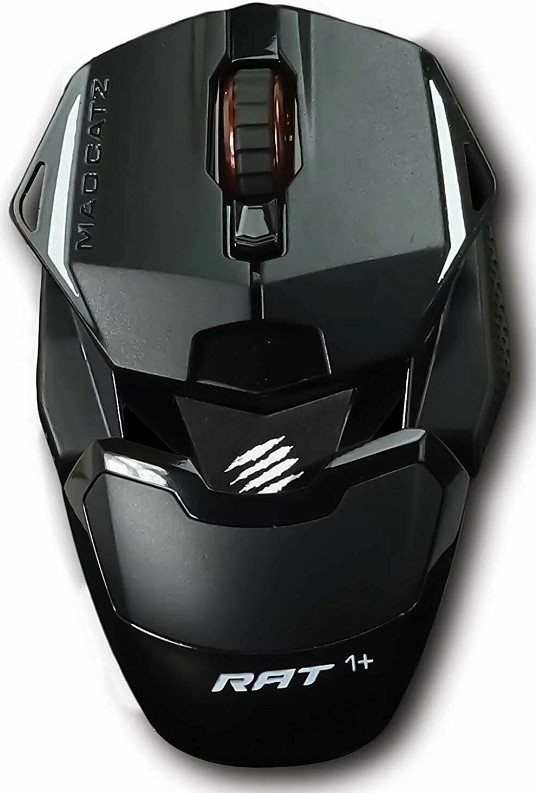 Мышь Mad Catz R.A.T. 1+ <2000 dpi, 3 кнопки, USB> оптическая (черная)