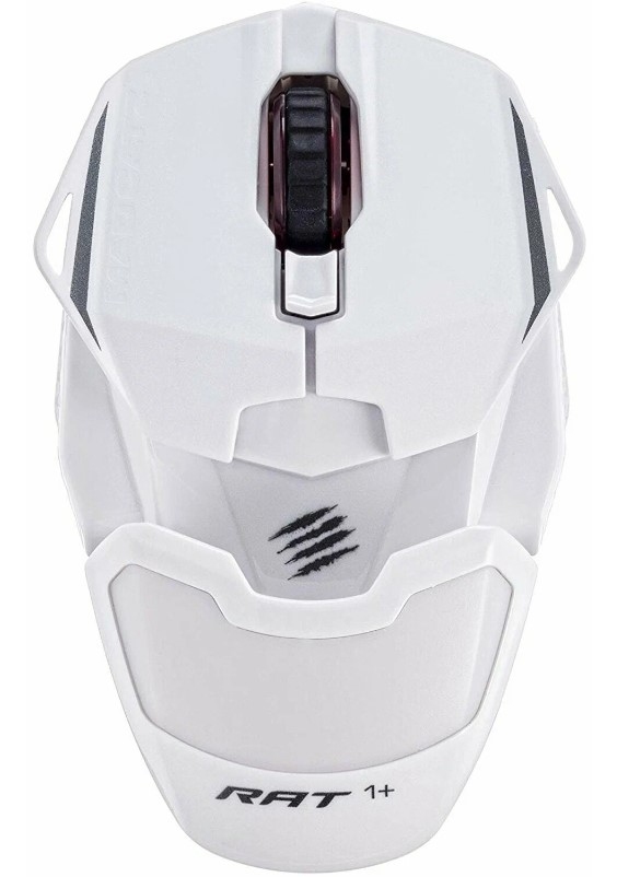 Мышь Mad Catz R.A.T. 1+ <2000 dpi, 3 кнопки, USB> оптическая (белая)