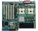 Сист.плата ASUS PP-DLW <2xS604, i7505, DDR, AGP8x, Sound, GB LAN, OEM>