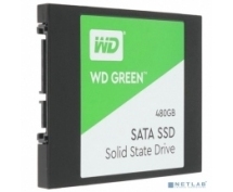 Накопитель SSD  480GB WD Green (WDS480G3G0A) <2.5", 7мм, SATA3>