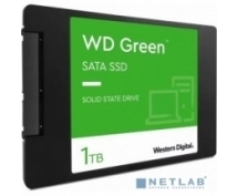 Накопитель SSD 1TB WD Green (WDS100T3G0A) <2.5", 7мм, SATA3>