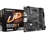 Сист.плата Gigabyte B550M K <AM4 B550 4xDDR4 4xSATA3 2xM.2 PCIe16 D-Sub HDMI DP USB3.2 mATX>