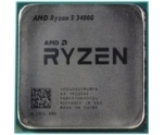 Процессор AMD Ryzen 5 3400G <3.7ГГц, 4 ядра, 4x512K+4M, Vega 11, 65Вт, AM4> OEM