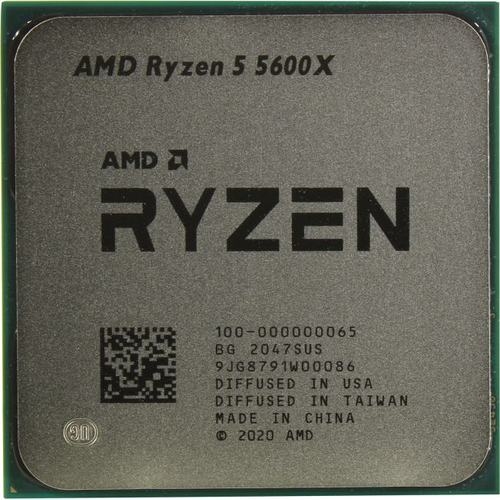 Процессор AMD Ryzen 5 5600X <3.7ГГц, 6 ядер, 6x512K+32M, 65Вт, AM4> OEM