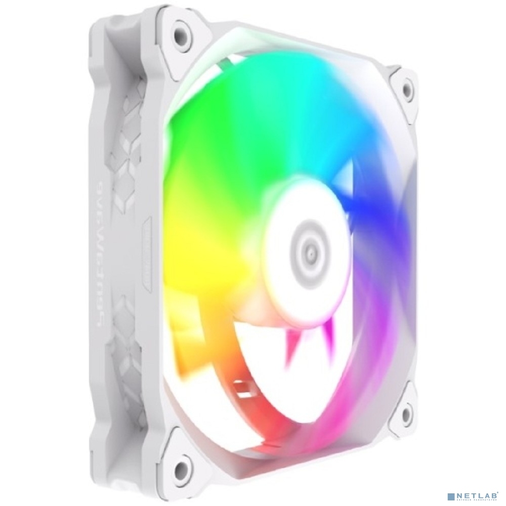 Вентилятор PentaWave PF-K12WA <120x120x25, PWM, 32dB, ARGB> (белый)