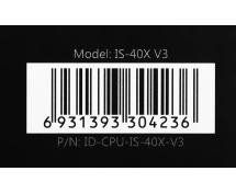 Система охлаждения ID-Cooling IS-40X V3 <115x/1200/1700/AMx> (100Вт PWM <35dB 45мм)