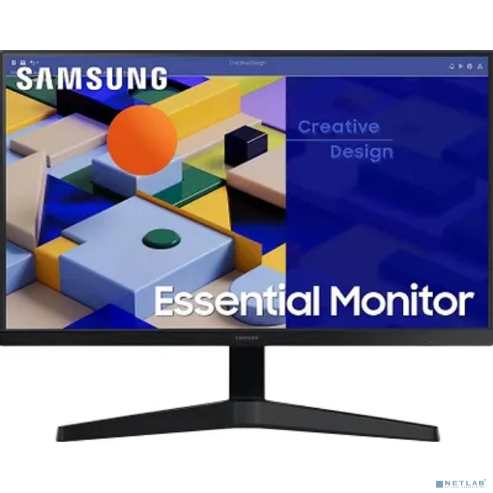 Монитор 24" Samsung S24C310EAI <5мс, 1920x1080, IPS, 75Hz, HDMI, D-Sub, FS> (черный)