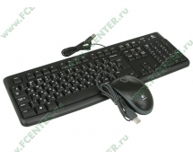 Комплект клавиатура+мышь Logitech Desktop MK120 (920-002561) <USB>