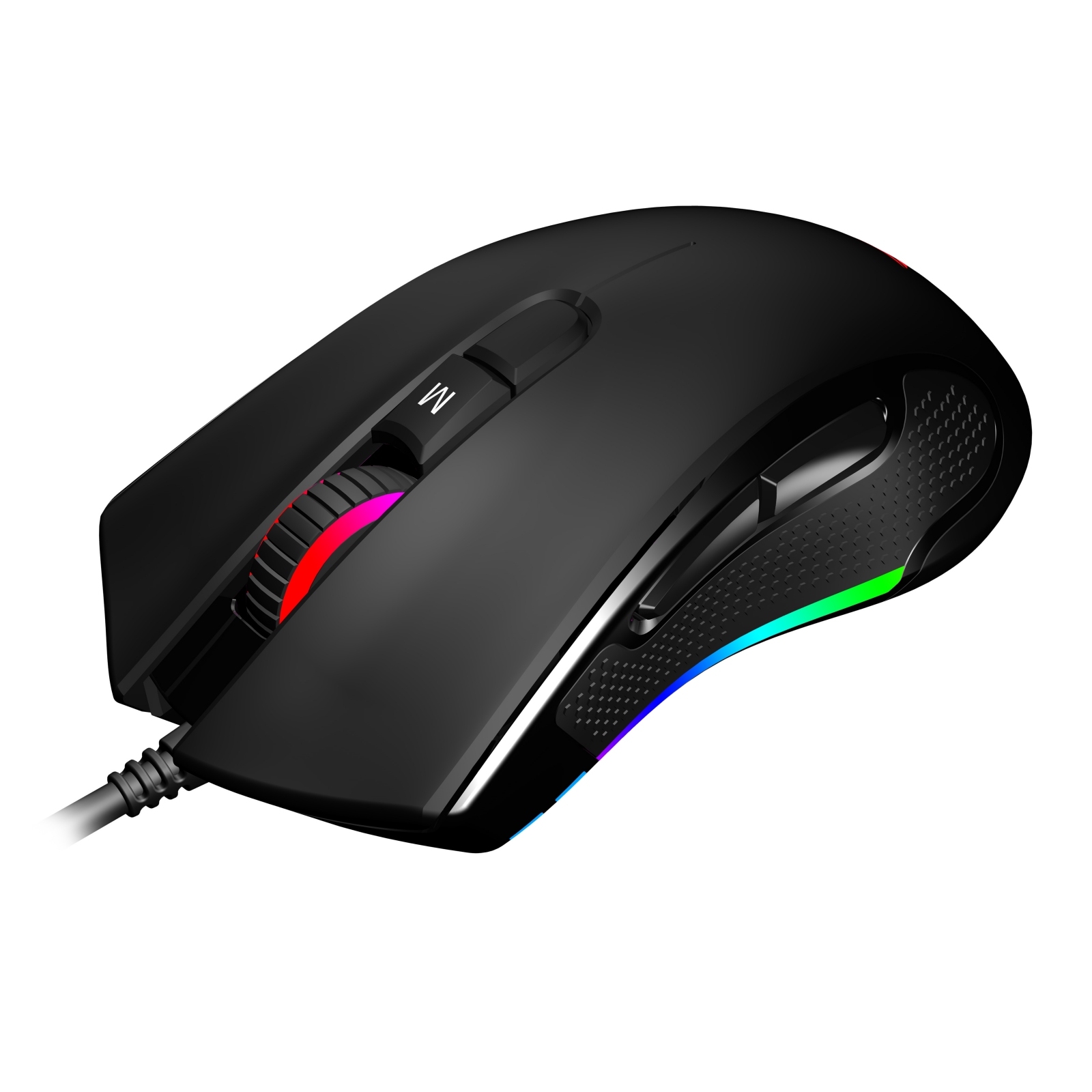 Мышь Patriot Viper V550 <6200 dpi, 9 кнопок, RGB, USB> оптическая (черная)