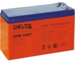 Аккумулятор Delta DTM 1207 (12V 7.2Ah)