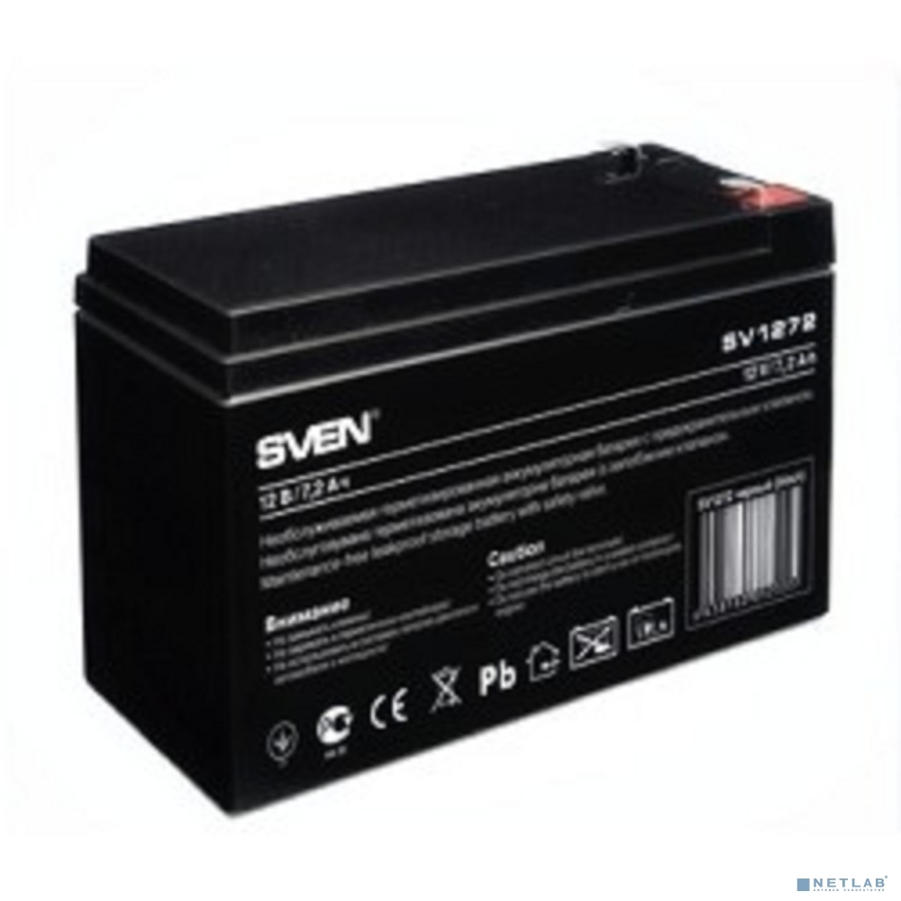 Аккумулятор SVEN SV 12V 7.2Ah (SV 1272)