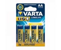 Элемент питания LR6 Varta Longlife AA BL4 (4106) (4шт)