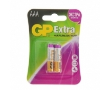 Элемент питания LR03 GP Extra Alkaline 24AX 1.5B AAA (2шт) (GP24AX-2U2)