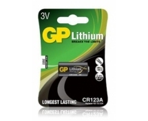 Батарея GP Lithium CR123A (1шт)