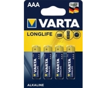 Элемент питания LR03 Varta Longlife Power AAA BL4 (4903) (4шт)