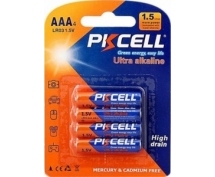 Элемент питания LR03 PKCELL LR03-4B 1.5В AAA (4шт.)