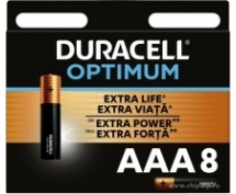 Элемент питания LR03 Duracell OPTIMUM (8 шт. в уп-ке)