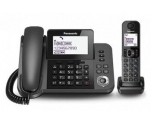 Телефон Dect Panasonic KX-TGF310RUM серый металлик АОН