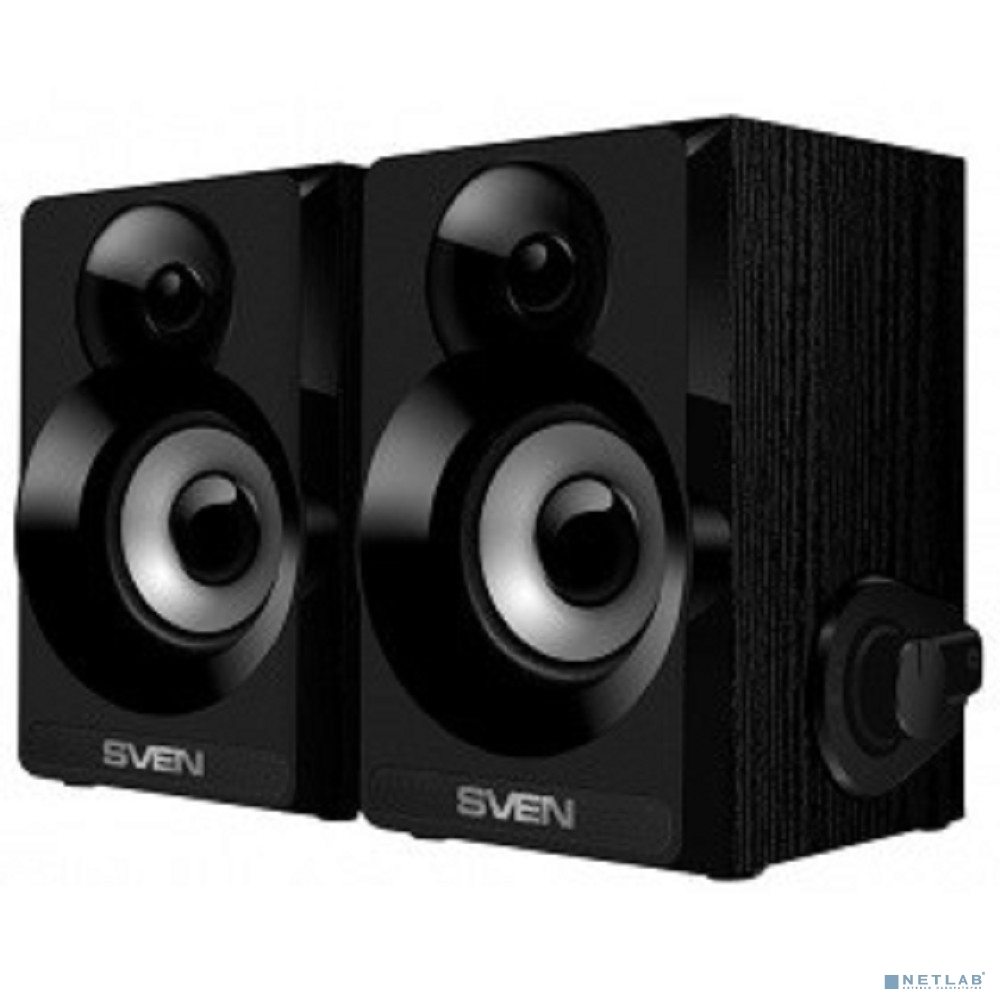 Колонки Sven SPS-517 <2.0, 2х3Вт RMS, USB> (черные)