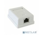 Розетка RJ-45 8P8C для сети 5E (NAS212) экранированная