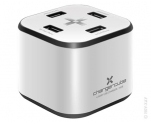 Зарядная станция Bliss Chargercube (CHARGERCUBE) белый, 4*USB, 2.4A