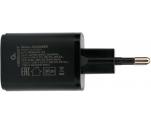 Зарядное устройство USB Gembird/Cablexpert (MP3A-PC-43) <QC3.0, 30Вт, 3А, 1xUSB, 1xType-C> (черный)