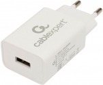 Зарядное устройство USB Gembird/Cablexpert (MP3A-PC-39) <5Вт, 1А, 1xUSB> (белый)