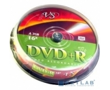 Диски DVD+R 4.7Gb VS 16x (620533) Cake Box 10шт.