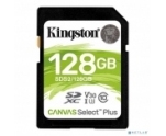 Карта памяти SecureDigital Card 128GB Kingston Canvas Select Plus UHS-I U1 (SDS2/128GB)