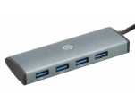 Разветвитель USB 3.0 Type-C Digma HUB-4U3.0-UC-G (4xUSB3.0)