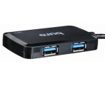 Разветвитель USB 3.0 Buro (BU-HUB4-U3.0-S) 4xUSB3.0 (черный)