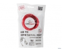 Кабель USB 1.1 A(m) - COM DB9M(m) 1.8m Gembird Cablexpert (UAS111)