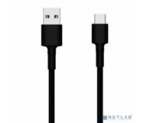 Кабель USB 2.0 A(m) - Type-C(m) 1.0m XIAOMI Mi Braided (SJX10ZM) (черный)