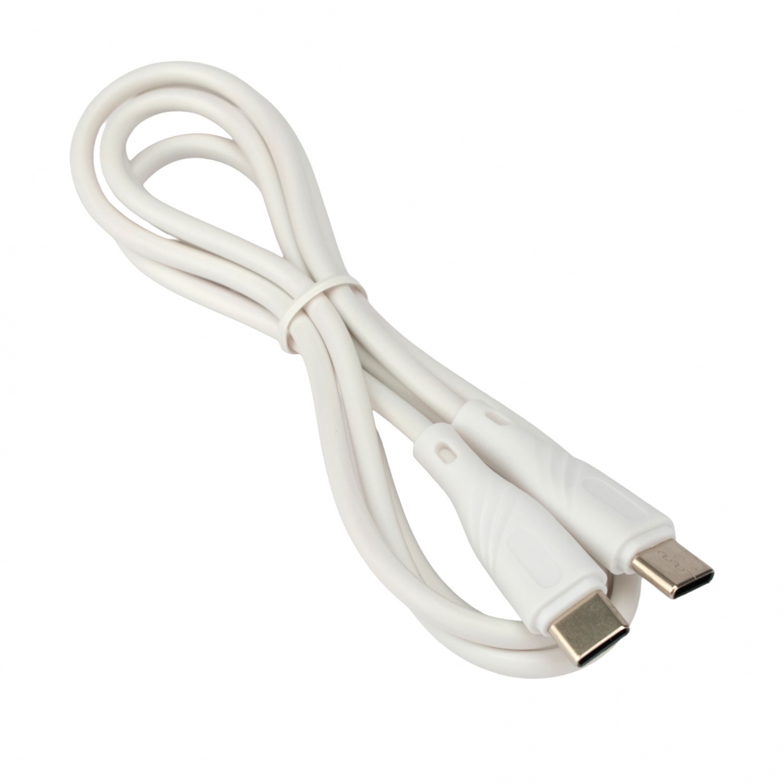 Кабель USB 2.0 Type-C(m) - Type-C(m) 1.0m Cablexpert (CCB-USB2-CMCMO1-1MW) 3A, 60Вт, QC3.0 (белый)