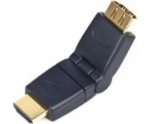 Переходник HDMI(m) - HDMI(f) Gembird Cablexpert (A-HDMI-FFL2) поворотный