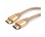 Кабель HDMI(m) - HDMI(m)  1.8м Gembird Cablexpert Gold (CC-G-HDMI03-1.8M) v1.4 (золотой)